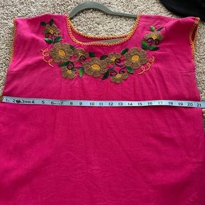 Authentic handmade Mexican Blouse